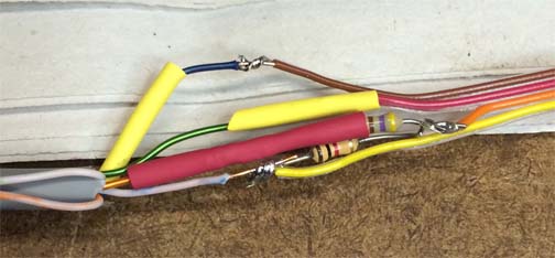 Voltage divider wiring